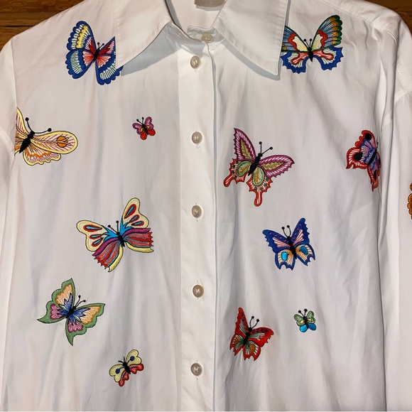 Escada Butterfly ๐ฆ Shirt - Picture 2 of 10